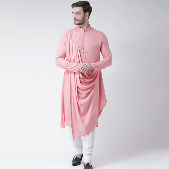 https://easyeleganz.com/vi/products/men-pink-solid-straight-kurta-with-attached-drape