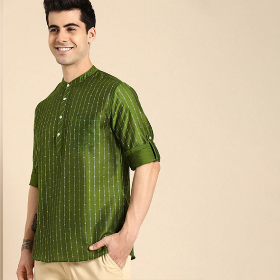 https://easyeleganz.com/products/men-olive-green-gold-toned-ethnic-motifs-woven-design-kurta