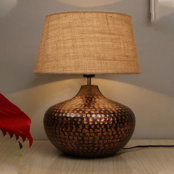 https://easyeleganz.com/products/brown-antique-hammered-table-lamp-with-jute-shade