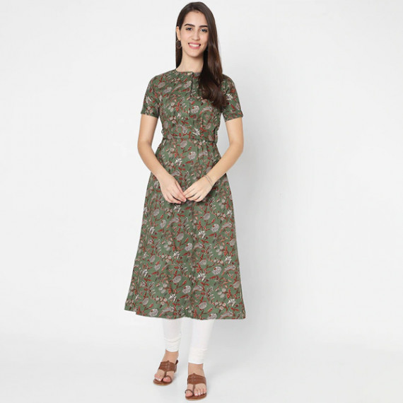 https://easyeleganz.com/products/women-green-grey-floral-printed-cotton-a-line-kurta