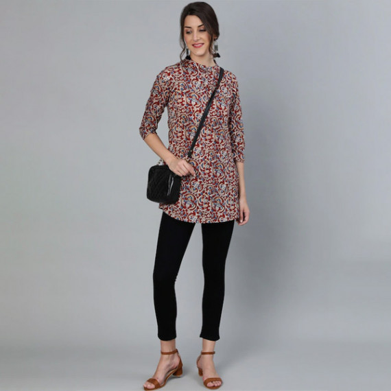 https://easyeleganz.com/vi/products/womens-maroon-cream-coloured-printed-tunic