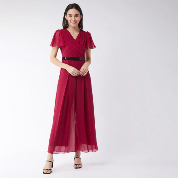 https://easyeleganz.com/vi/products/pink-black-pleated-jumpsuit-with-embellished-waist