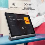 Lenovo Tab Yoga Smart Tablet with The Google Assistant (10.1 inch/25.65 cm, 4GB, 64GB, Wi-Fi + 4G LTE, Calling), Iron Grey