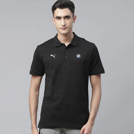 https://easyeleganz.com/products/men-black-bmw-striped-polo-collar-pure-cotton-motorsports-t-shirt