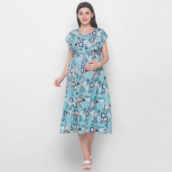 https://easyeleganz.com/vi/products/blue-floral-maternity-midi-dress