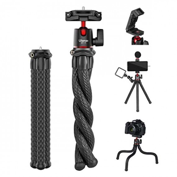 https://easyeleganz.com/products/ulanzi-camera-tripod-mini-flexible-tripod-stand-with-hidden-phone-holder-w-cold-shoe-mount-14-screw-for-magic-arm-universal-for-iphone-11-pro-ma