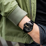 Armani Exchange Chronograph Men's Watch (Black Dial) "